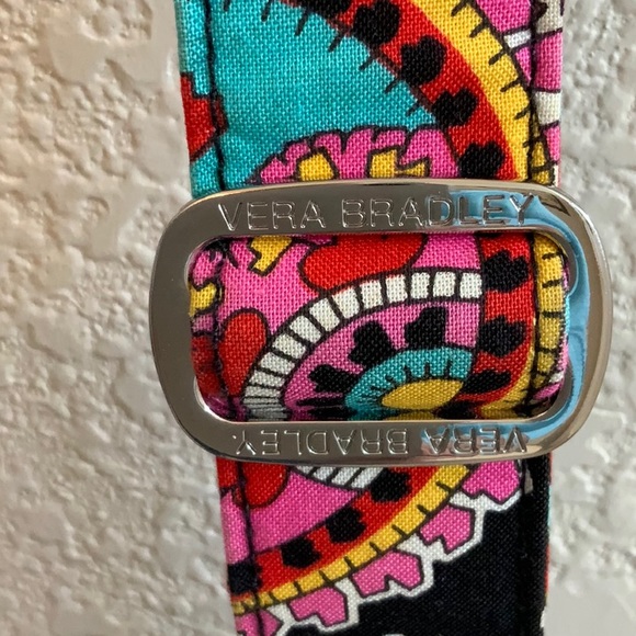 Vera Bradley Parisian Paisley Hipster Crossbody Bag Quilted NWT Purse - Picture 4 of 9